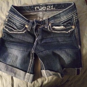 Jean shorts